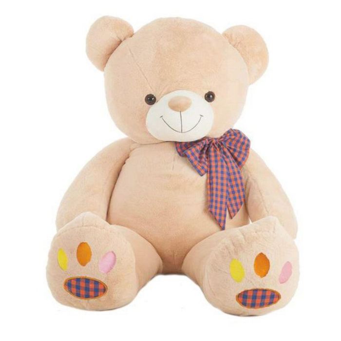 Peluche oso huellas colores 130 cm Peluche oso huellas colores 130 cm