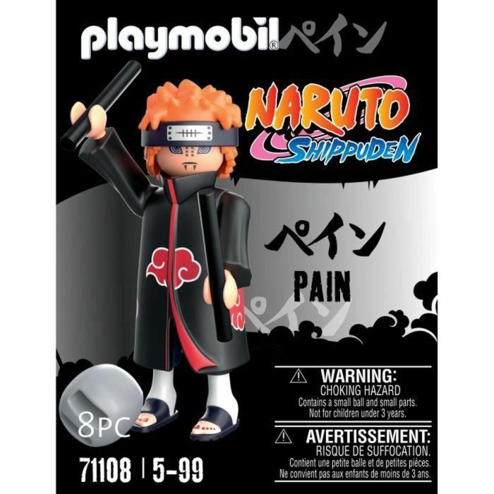 Playmobil 71108 Naruto Shippuden - Figura Coleccionable de Dolor, Héroe Ninja del Manga 3 Playmobil 71108 Naruto Shippuden - Figura Coleccionable de Dolor, Héroe Ninja del Manga 3