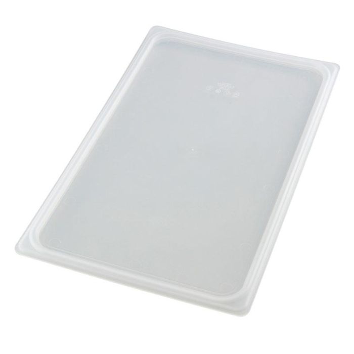 CAMBRO - 10PPCWSC-190 - Tapa hermética GN 1/1 - 32,5 x 53 cm - (No incluye cubeta) - Blanco translúcido - Venta 1 unidad.