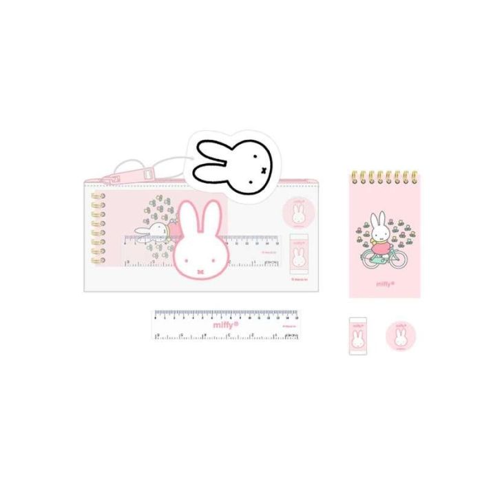 Portatodo actividades miffy "flores" 22,5x10,5x1 cm