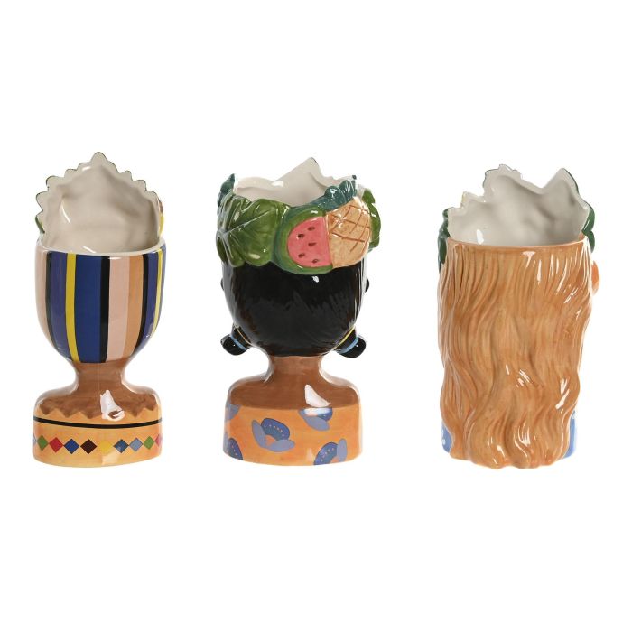 Macetero Tropical DKD Home Decor Multicolor 8 x 18 x 10 cm (6 Unidades) 3 Macetero Tropical DKD Home Decor Multicolor 8 x 18 x 10 cm (6 Unidades) 3