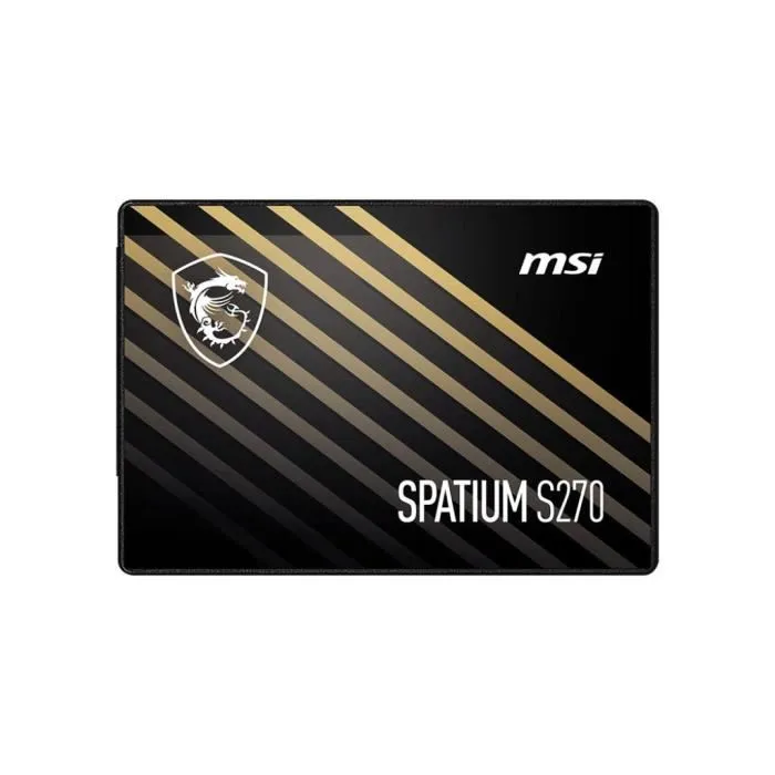 Disco Duro MSI SPATIUM S270 SATA 2.5 480GB Interno SSD 480 GB SSD 480 GB 1 Disco Duro MSI SPATIUM S270 SATA 2.5 480GB Interno SSD 480 GB SSD 480 GB 1