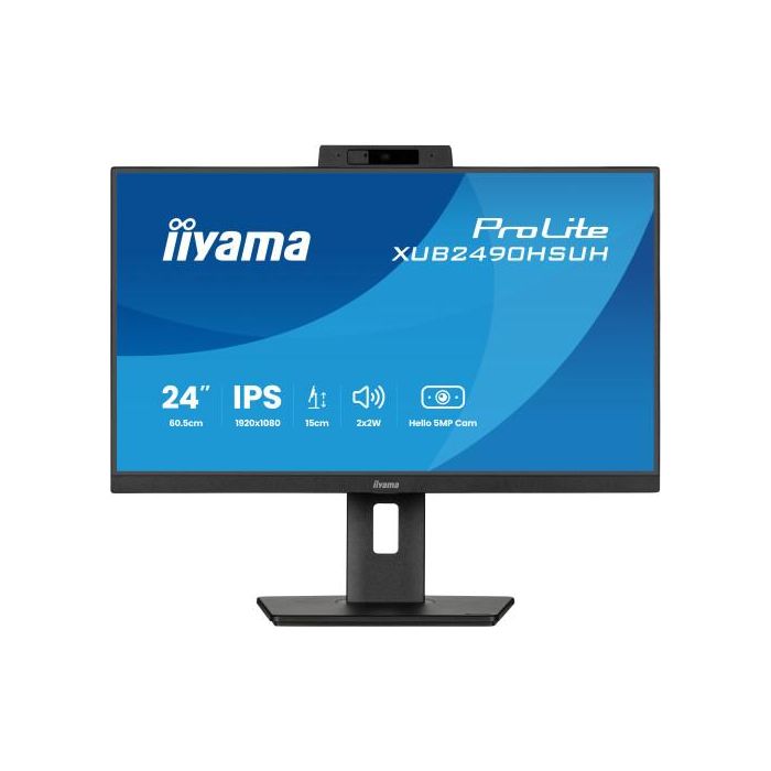 Iiyama XUB2490HSUH-B2 Pantalla PC 24" Full HD LED IPS 1920x1080 Pixeles Negro
