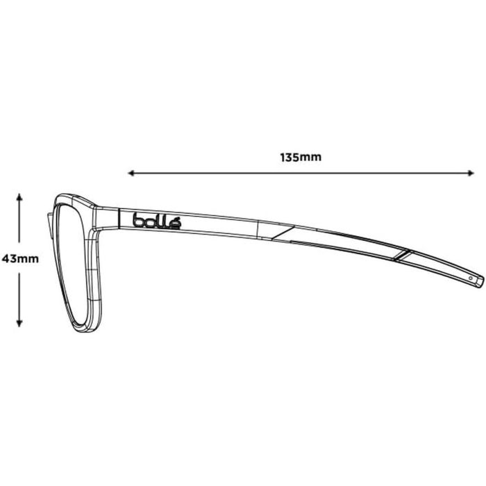 Gafas de Sol Unisex Bollé BS017007 Ø 51 mm 3