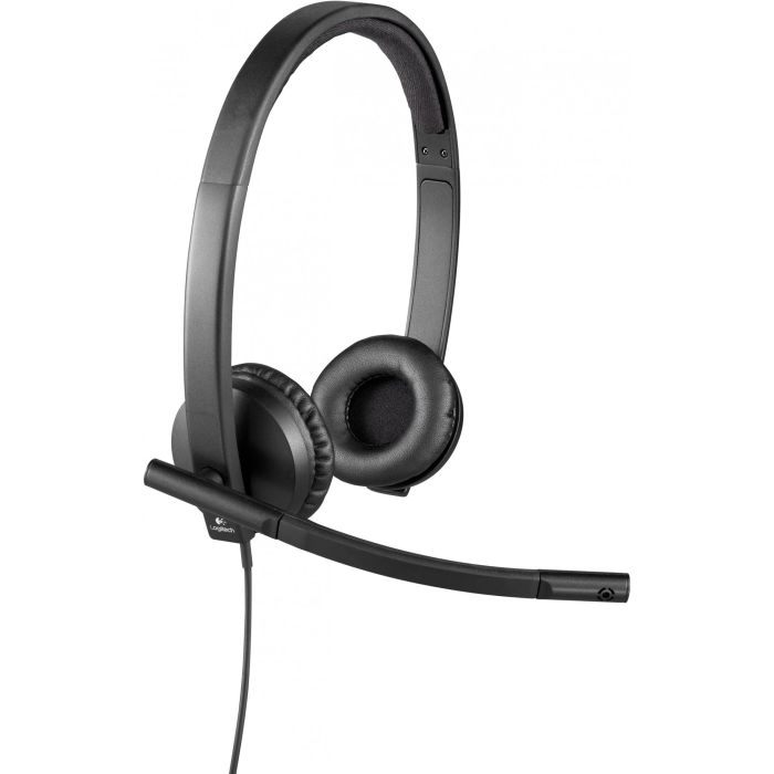 Logitech Auricular Binaural Estéreo con Micrófono USB H570E - Comodidad y Claridad en Llamadas 4