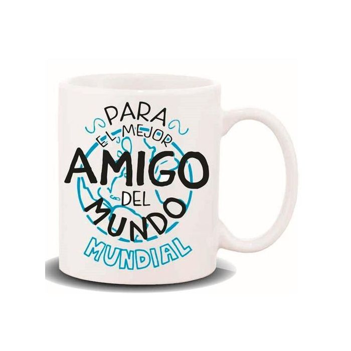 Roymart Taza Con Mensaje "Para El Mejor Amigo" Roymart Taza Con Mensaje "Para El Mejor Amigo"
