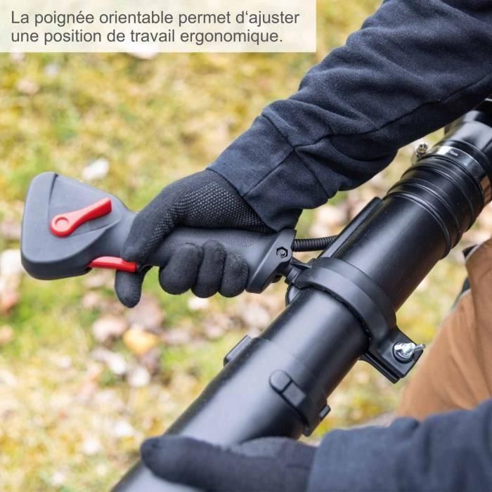Scheppach LB5200BP Soplador de Mochila Térmico 51.7cm³ 2 Tiempos 1.4kW 295 km/h Antivibraciones 5