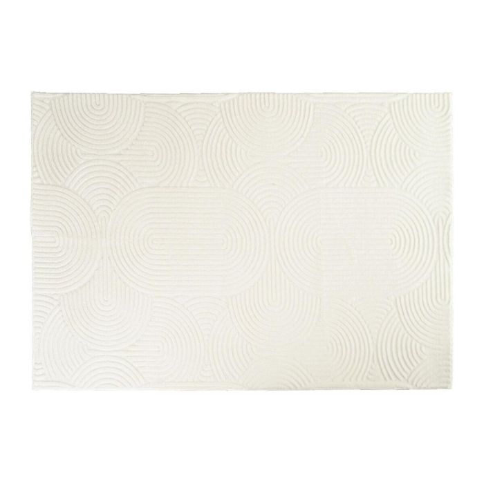 DKD Home Decor Alfombra Urban de poliéster Crudo 200 x 140 cm Antideslizante