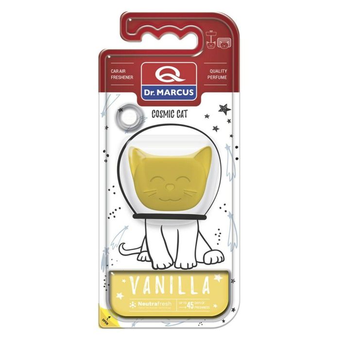 Ambientador para Coche Dr Marcus COSMIC CAT VANILLA Vainilla Plástico 2 Ambientador para Coche Dr Marcus COSMIC CAT VANILLA Vainilla Plástico 2