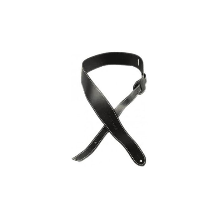 Correa Guit/Bajo Cuero Slim - Negro
