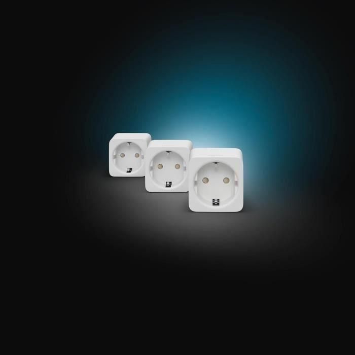 Juego de 3 enchufes conectados - PHILIPS HUE - Blanco 2 Juego de 3 enchufes conectados - PHILIPS HUE - Blanco 2