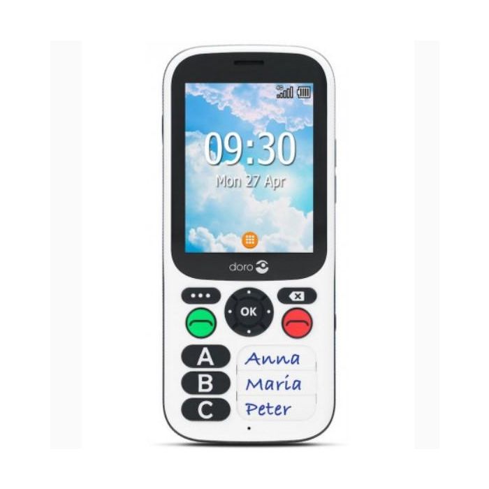 Telefono Movil Doro 780X Black White 2 Telefono Movil Doro 780X Black White 2
