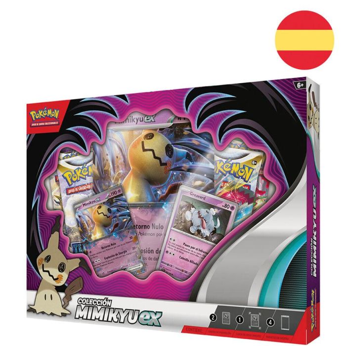 Pokemon cartas Mimikyu Ex español