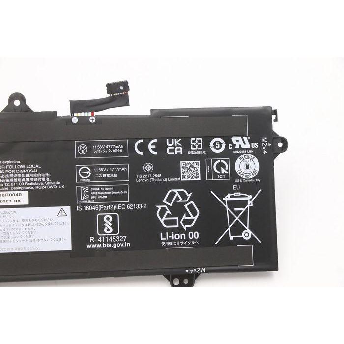 Lenovo Battery for Lenovo 14w Gen2 devices, 11.58V voltage, 57Wh capacity, 3-cell design, lightweight at 0.4 kg. 2 Lenovo Battery for Lenovo 14w Gen2 devices, 11.58V voltage, 57Wh capacity, 3-cell design, lightweight at 0.4 kg. 2