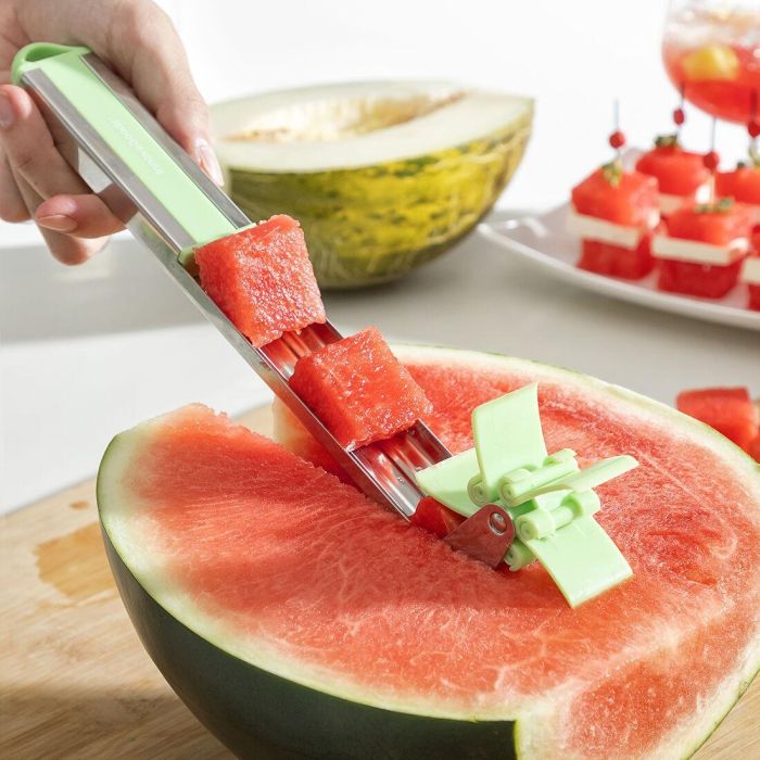 Cortador de Sandía en Cubos Cutmil InnovaGoods 0 Cortador de Sandía en Cubos Cutmil InnovaGoods 0