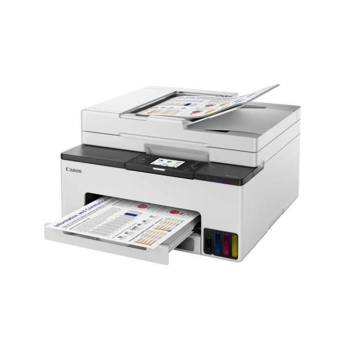 Canon MAXIFY GX2050 Impresora Multifunción Megatank Inyección, Wi-Fi, Fax, Escáner, Copiadora, 15 ipm Negro/10 ipm Color, Pantalla LCD 2.7" 4 Canon MAXIFY GX2050 Impresora Multifunción Megatank Inyección, Wi-Fi, Fax, Escáner, Copiadora, 15 ipm Negro/10 ipm Color, Pantalla LCD 2.7" 4