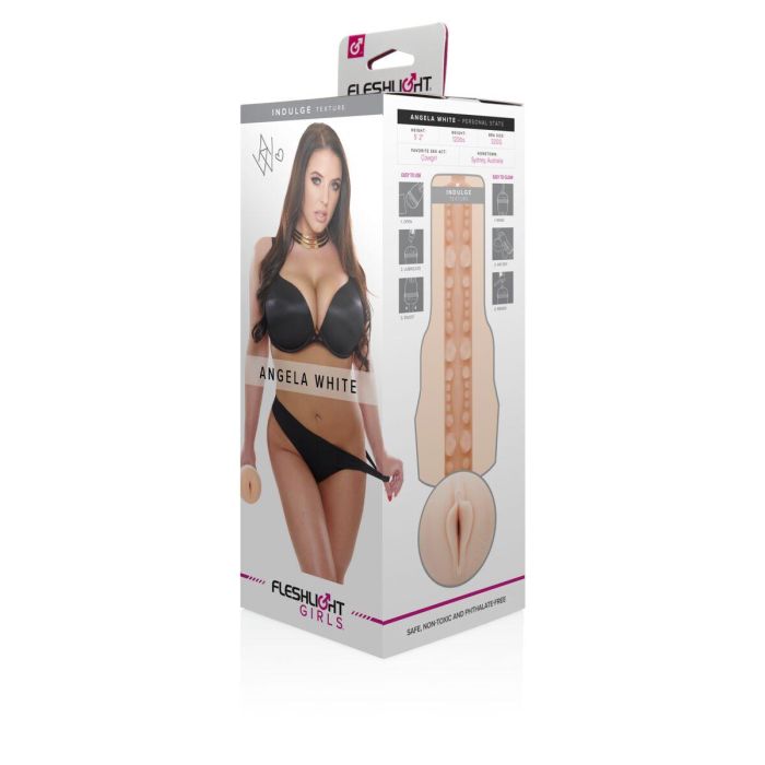 Masturbador Fleshlight Angela White Indulge Blanco 7 Masturbador Fleshlight Angela White Indulge Blanco 7