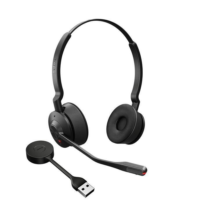 Jabra Engage 55 UC Stereo USB-A - Auriculares Diadema Inalámbricos DECT para Oficina/Centro de Llamadas con Conexión USB-A 0 Jabra Engage 55 UC Stereo USB-A - Auriculares Diadema Inalámbricos DECT para Oficina/Centro de Llamadas con Conexión USB-A 0