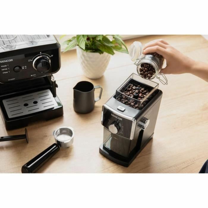 Molinillo de café eléctrico - SENCOR - SCG 5050 BK - 110 W - 180 g de granos - Negro 1
