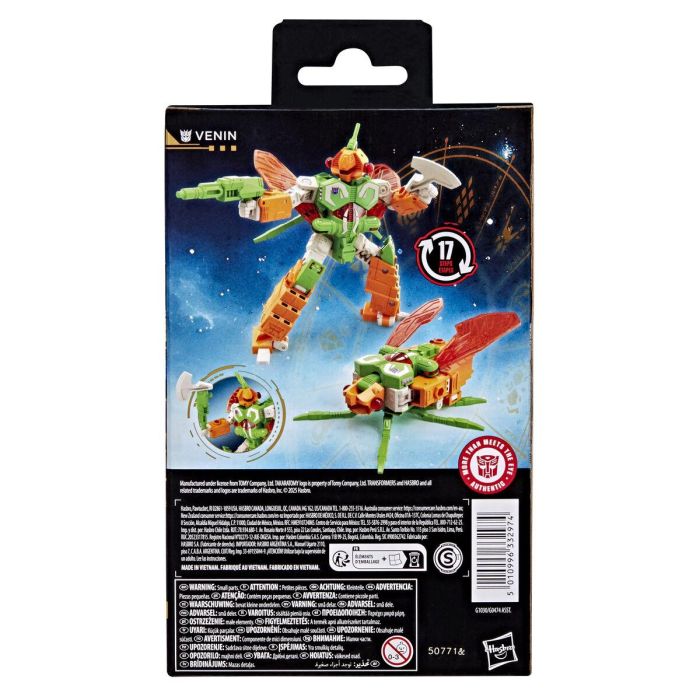 Figura Venim La Era de los Primes Transformers 14cm 3 Figura Venim La Era de los Primes Transformers 14cm 3