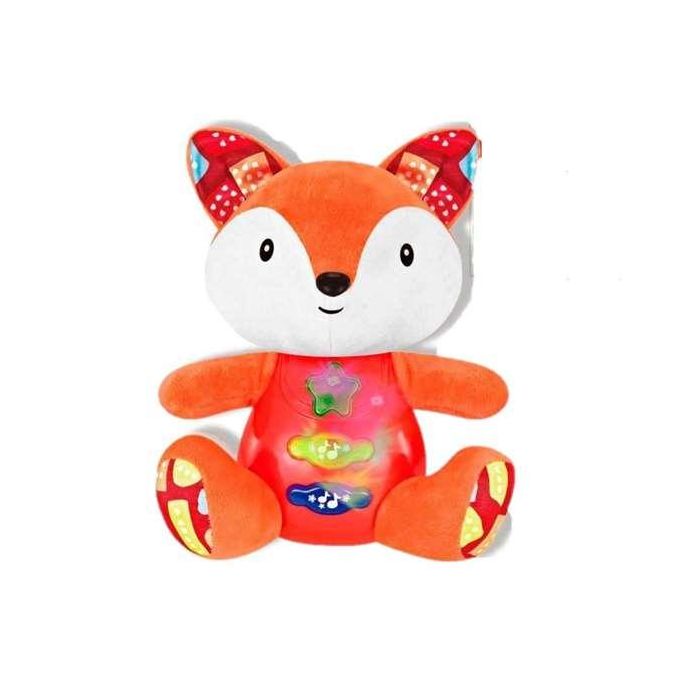 Peluche musical zorro 15 cm Peluche musical zorro 15 cm