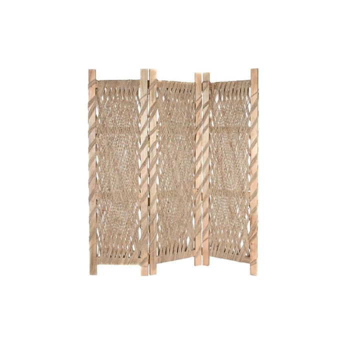 Biombo Balines DKD Home Decor Natural 2.5 x 183 x 151 cm