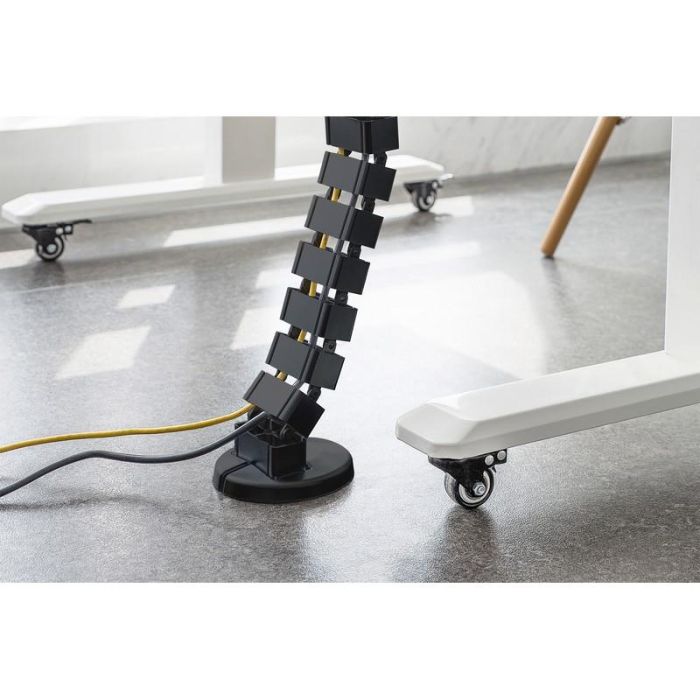 Digitus Canaleta Flexible 1.3m Negra - Adaptable para Cables 6 Digitus Canaleta Flexible 1.3m Negra - Adaptable para Cables 6