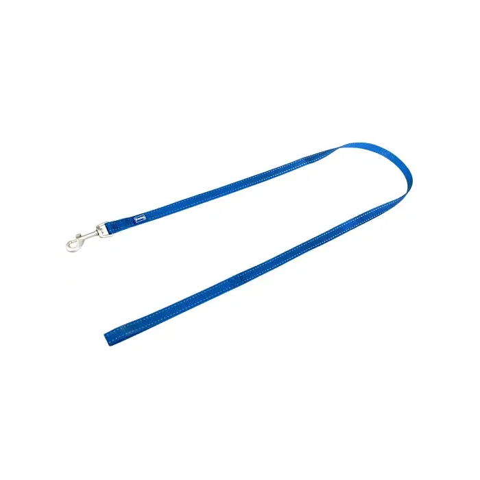 Freedog Correa de Nylon Reflect Azul 20 mm x 120 cm