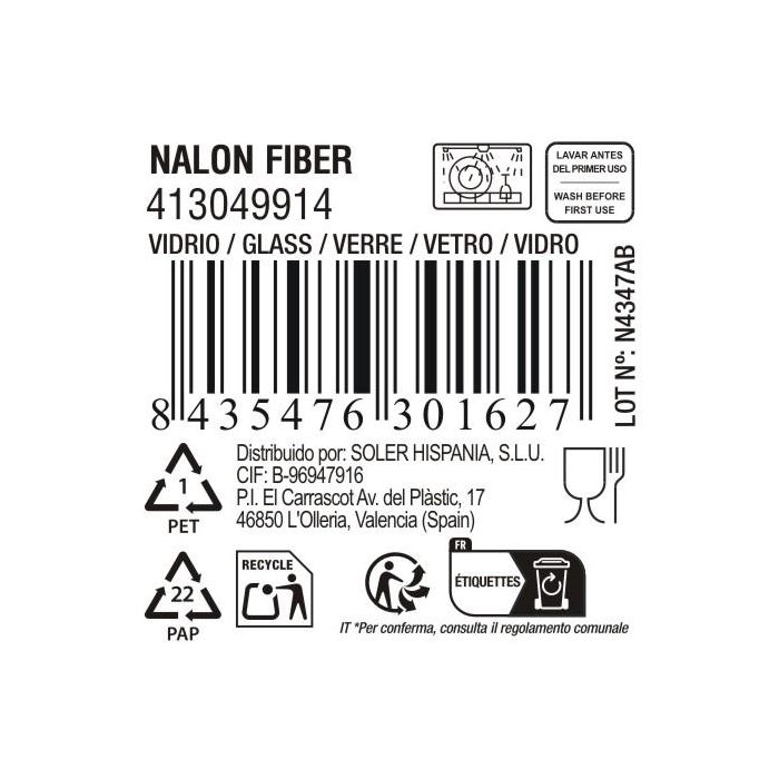 Vaso Nalon Fiber 400 cc - Inde (36 Unidades) 5 Vaso Nalon Fiber 400 cc - Inde (36 Unidades) 5