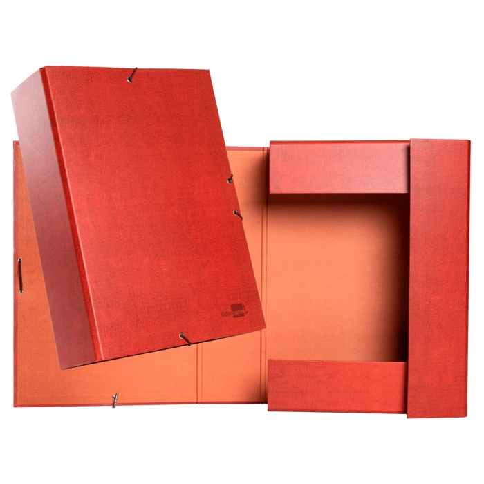 Liderpapel Carpeta proyectos folio lomo 90mm cartón forrado cuero 250x350mm 1