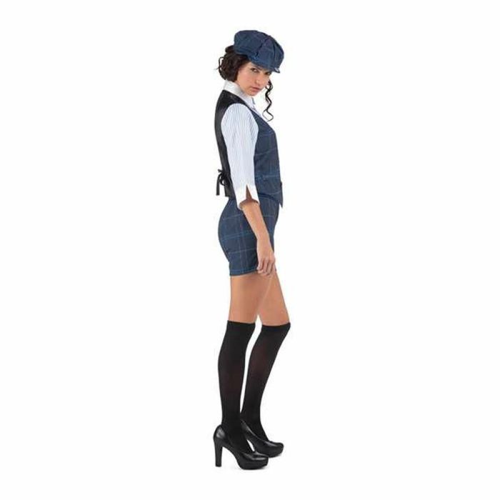 Disfraz gánster irlandesa gorra, camisa con chaleco y cadena, corbata con pasador, pantalón y medias talla m 4 Disfraz gánster irlandesa gorra, camisa con chaleco y cadena, corbata con pasador, pantalón y medias talla m 4