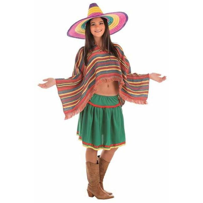 Disfraz adulto mexicana talla l