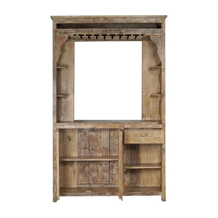 Mueble Bar Item Home DKD Home Decor Natural 66 x 247 x 158 cm 2 Mueble Bar Item Home DKD Home Decor Natural 66 x 247 x 158 cm 2