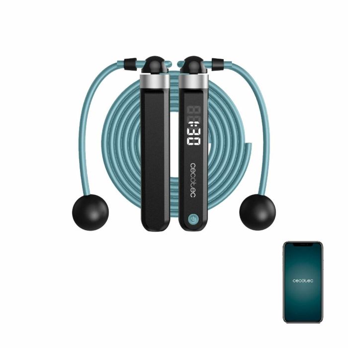 Comba para Saltar con Mangos Cecotec Drumfit SmartComba 3000 Connected 1