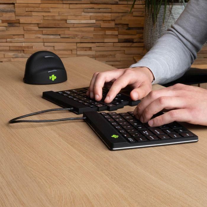 R-Go Tools Ergonomic keyboard R-Go Split Break with break software, ergonomic split keyboard, AZERTY (FR), Bluetooth, black 3 R-Go Tools Ergonomic keyboard R-Go Split Break with break software, ergonomic split keyboard, AZERTY (FR), Bluetooth, black 3