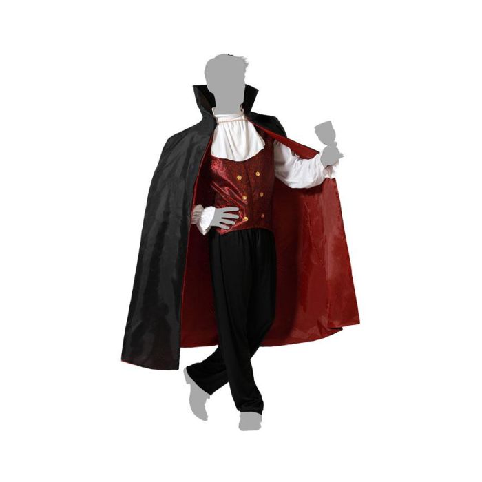 Disfraz Vampiro Hombre Adulto Capa Larga XS-S 4 Disfraz Vampiro Hombre Adulto Capa Larga XS-S 4