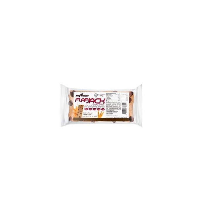 BIGMAN Barrita energética Flapjack Instant Energy Sabor Choco Chip 120g para Aumento de Energía y Recuperación Rápida