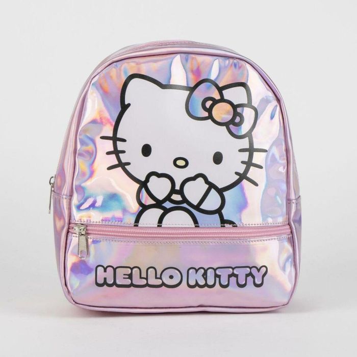 Mochila Casual Hello Kitty Rosa 8 x 24 x 22 cm 3