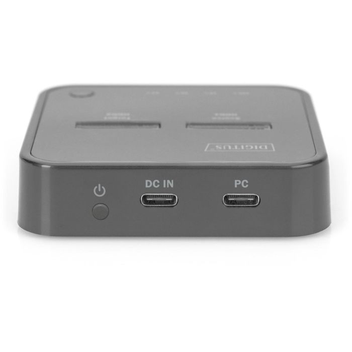 Digitus Dual M.2 NVMe SSD Docking Station con Lector de Tarjetas SD-Express 3 Digitus Dual M.2 NVMe SSD Docking Station con Lector de Tarjetas SD-Express 3
