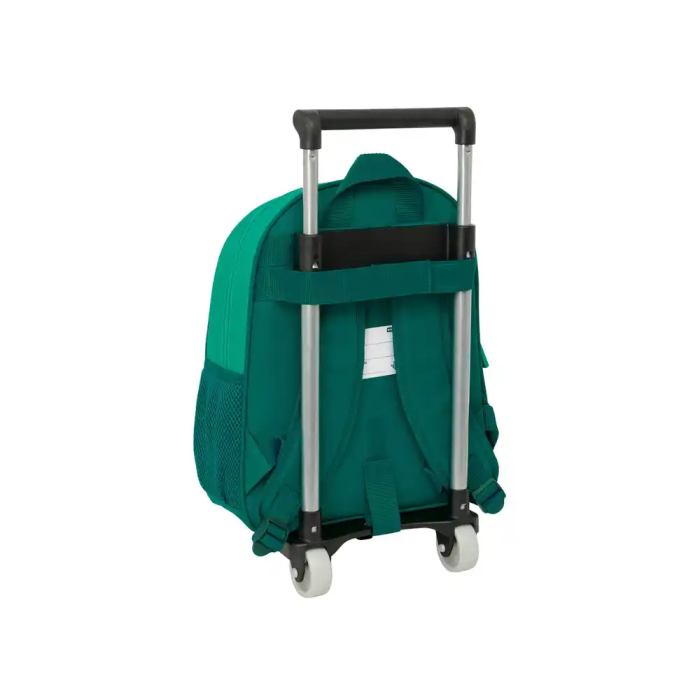 Safta Mochila 006+Carro 705 Real Betis Balompie Resistente al Agua 28x34x10 cm 1