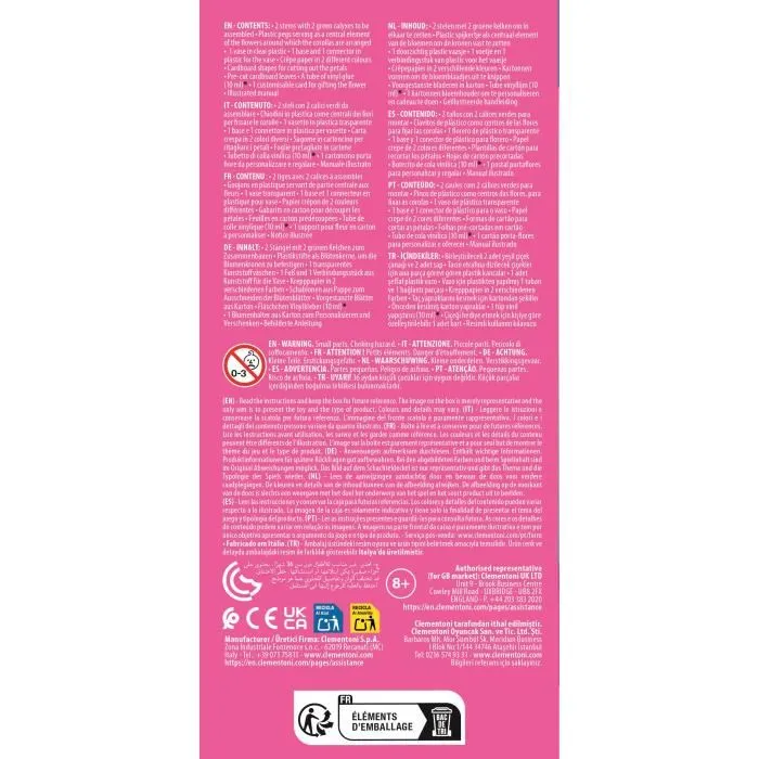 Clementoni 8005125188789 Crea tus flores - Tulipán 5