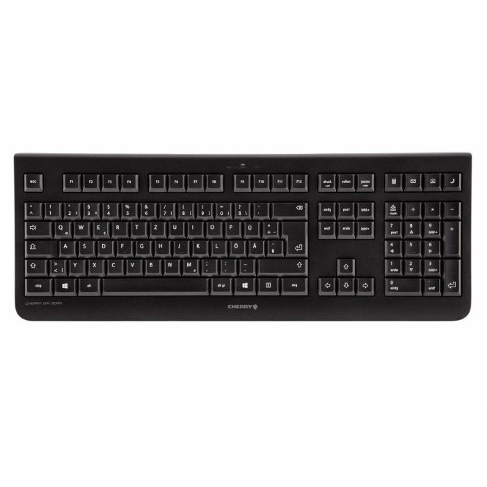 Teclado y Ratón Cherry DW3000 Qwertz Alemán Negro 0 Teclado y Ratón Cherry DW3000 Qwertz Alemán Negro 0