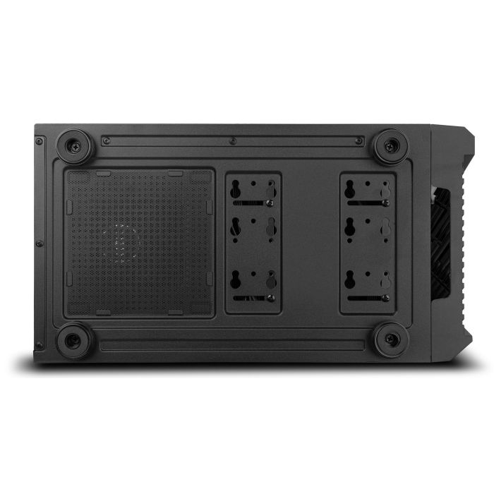 Nox Caja Ordenador Gaming Hummer Frost, Semitorre con LED ARGB Rainbow, Ventana Cristal Templado, Compatible con Gráficas Grandes 5