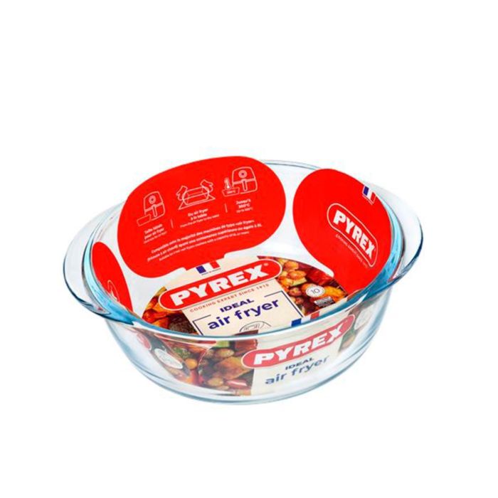 Fuente Redonda Vidrio Airfryer Pyrex® 20 cm -1,1 L 1 Fuente Redonda Vidrio Airfryer Pyrex® 20 cm -1,1 L 1