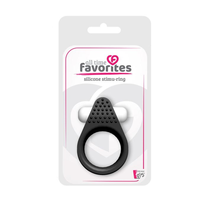Anillo para el Pene Dream Toys All Time Favorites Negro 1 Anillo para el Pene Dream Toys All Time Favorites Negro 1