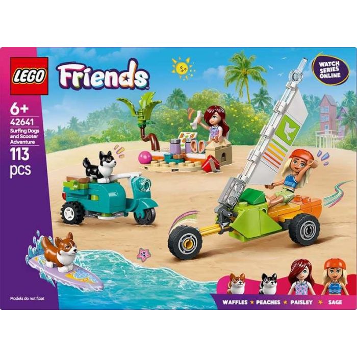 Juego de construccion mascotas surferas y aventura sobre ruedas lego friends 2 Juego de construccion mascotas surferas y aventura sobre ruedas lego friends 2