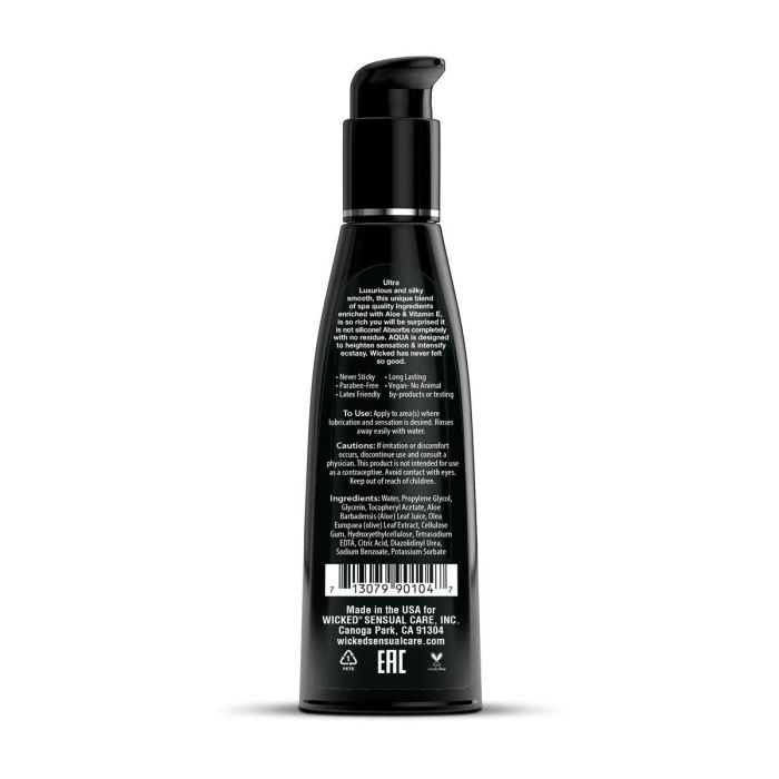 Lubricante Wicked Sensual Care 120 ml 4 Lubricante Wicked Sensual Care 120 ml 4