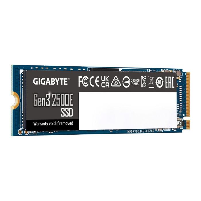 Gigabyte 2500E 1TB NVMe Gen3 PCI-E 3.0 SSD, Velocidad de Lectura 2400 MB/s para PC/Portátil 2