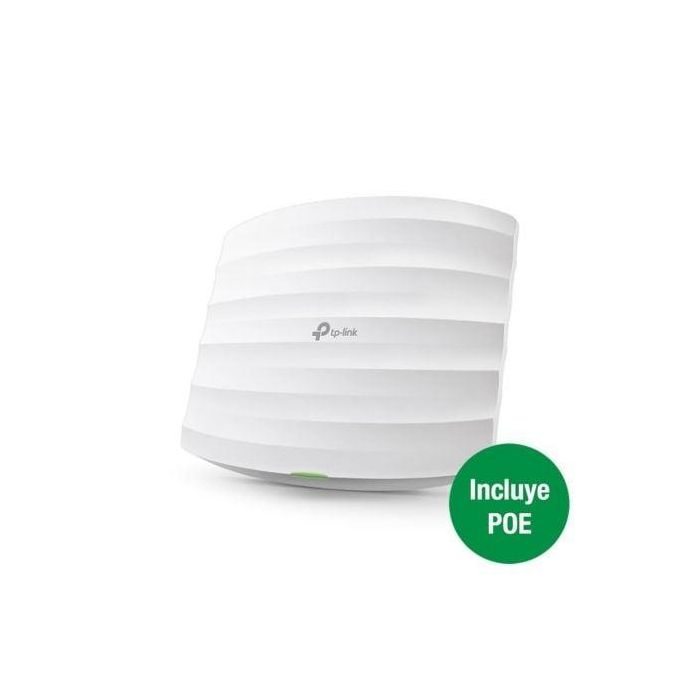 Omada 802.3af/at PoE, 12.6W, 2.4GHz: 4dBi x 3, 5GHz: 5dBi x 2, 2.4GHz and 5GHz, FCC, RoHS