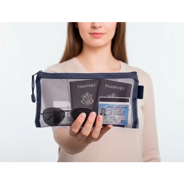 Liderpapel Bolsa Zipper Bag Poliéster Transpirable Multiusos Ticket 230x115 mm Azul Marino 6 Liderpapel Bolsa Zipper Bag Poliéster Transpirable Multiusos Ticket 230x115 mm Azul Marino 6